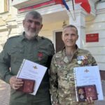 С честью за проявленную храбрость!